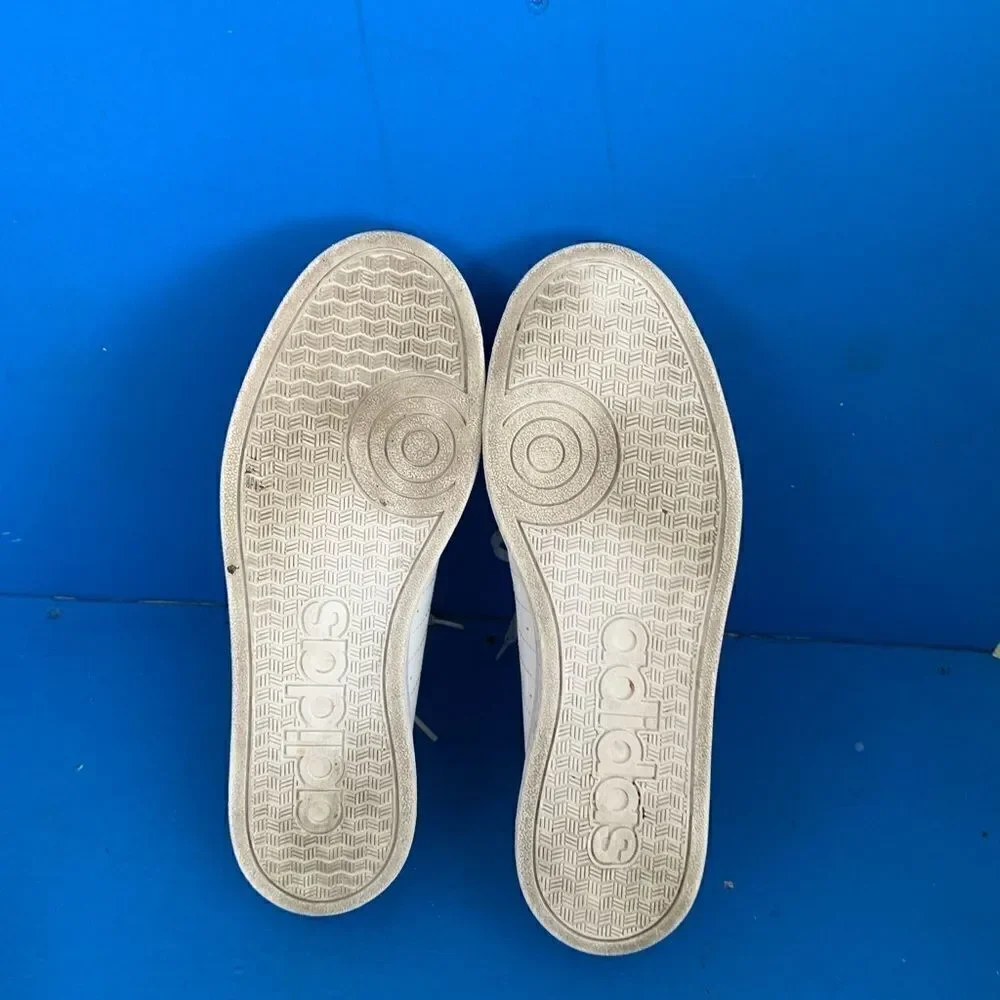Adidas Womens VS Advantage BB7248 White Running Shoes Sneakers Size 10